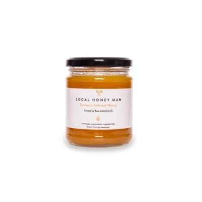 Image of Local Honey Man Turmeric Infused Honey, 340 g
