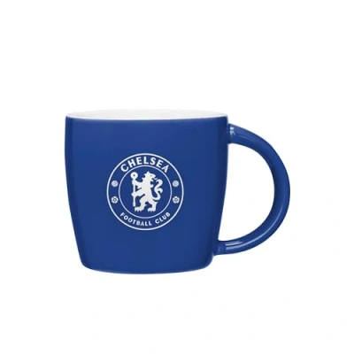 Image of FOCO Officially Licensed Chelsea FC Sandblasted Blue Football Mug