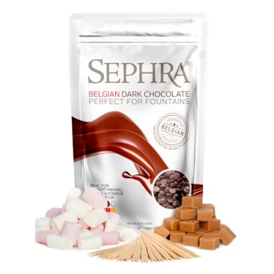 Image of Sephra Belgian Chocolate Fondue Packs (Fondue for 50, Dark Chocolate)