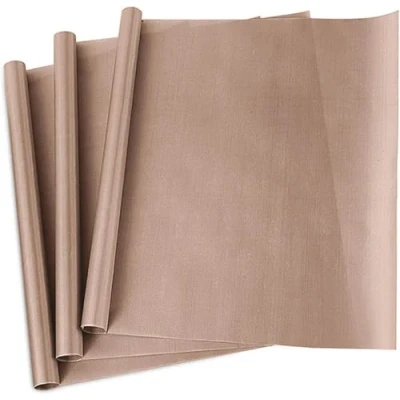 Image of YRYM HT 3 Pack Teflon Sheet for Heat Press Transfer Non Stick 16 x 20 Paper Reusable Resistant Craft Mat
