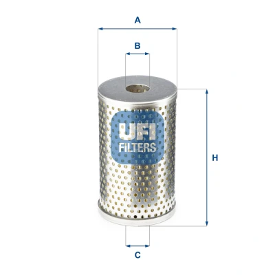 Image of MF32527 Oil filter UFI 25.402.01