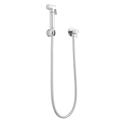 Image of Balterley Round Manual Douche Spray Kit Chrome