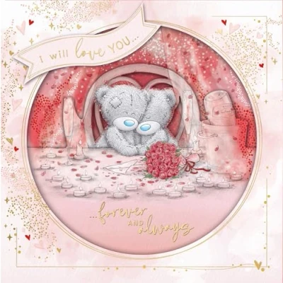 Image of Me To You Bear Love Forever Handmade Valentine&#039;s Day Card
