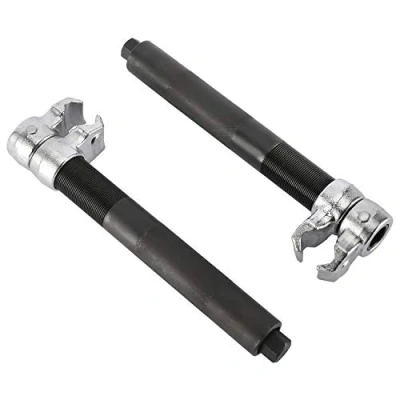 Image of FreeTec Coil Spring Compression Tools 2pc Durable Strut Compressor Clamps Tool Set