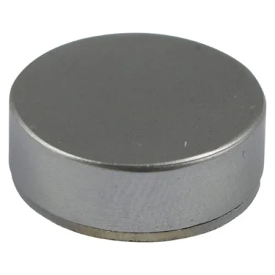Image of TIMCO Threaded Screw Caps Solid Brass Satin Chrome 12mm
