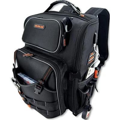 Image of WELKINLAND Full Open Tool backpack, bag backpack bag, back pack, bookbag, for men, electricians,