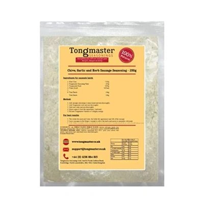 Image of Chive, Garlic and Herb Sausage Seasoning 250g (makes a 10kg Batch)