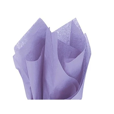 Image of MustBeBonkers Tissue Wrapping Paper Sheets 16gms Acid Free 50x75 cm (Lilac, 10)