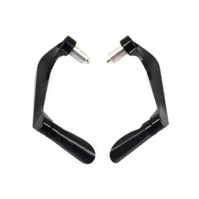 Image of Hand Guard Protector Motorcycle Accessories CNC Handlebar Grips Brake Clutch Levers For Aprilia RS 660 RS660 2021 2022 2023 Handguards(Black)