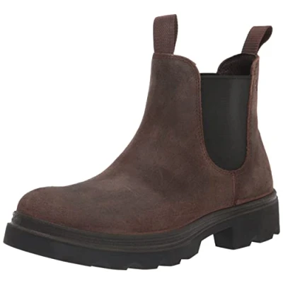 Image of ECCO Men&#039;s Grainer M 6in Boot Wp Fashion, Coffee, 6.5 UK