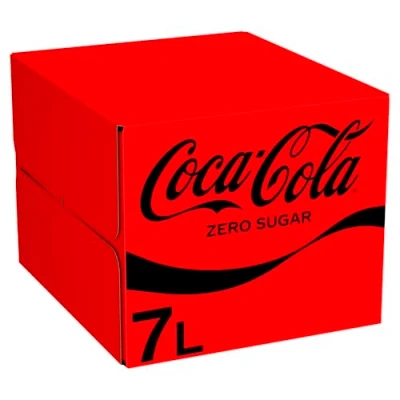 Image of Coca Cola Zero Sugar 7L Postmix Bag in Box