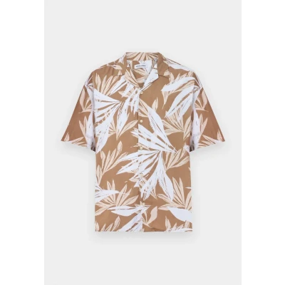 Image of Jack &amp; Jones Jjejeff Tropical Resort Shirt Shirt, Men&#039;s, Size: Small, Coriander