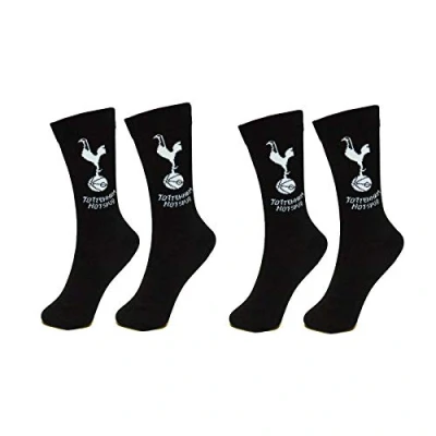 Image of Tottenham Hotspur 2 PAIR Pack of Mens Dress Socks