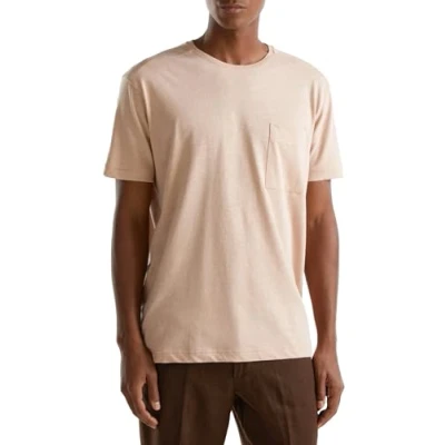 Image of United Colors of Benetton Men&#039;s t Shirt 33cmu101r, Dark Powder 04w, XXL