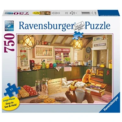 Image of Ravensburger Cosy Kitchen 750 Piece Jigsaw Puzzle for Adults &amp; Kids Age 12 Years Up