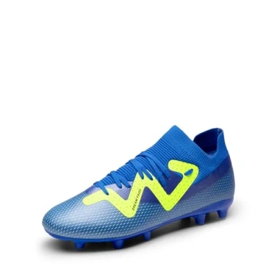 Image of DREAM PAIRS Men&#039;s Football Boots Low Top Soccer Shoes,Size 8,Royal Blue/NEON Green,SDSS2402M E