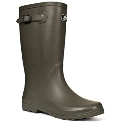 Image of Trespass Men&#039;s Recon X Wellington Boots, MARSH, 6.5 UK