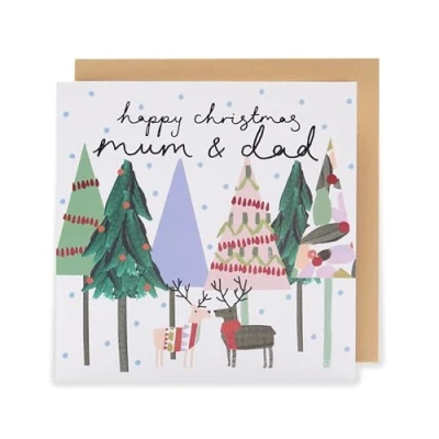 Image of Kindred Happy Christmas Mum &amp; Dad Card