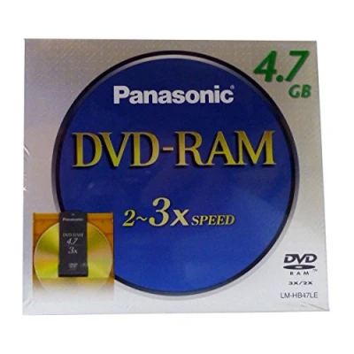 Image of Panasonic LM HB47LE DVD RAM Cartridge 4700 MB Type2 3xSpeed