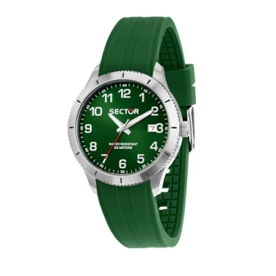 Image of Sector No Limits Men&#039;s Watch, Time, Date, Analog, Steel Band, 270 Collection R3251578016