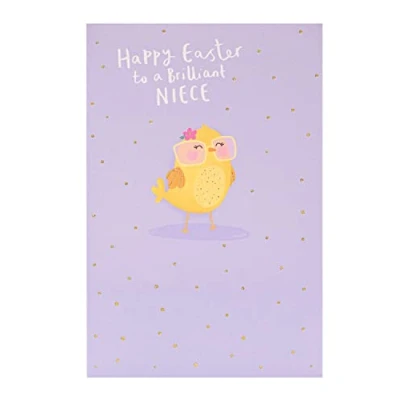 Image of UK Greetings Niece Easter Card For Niece, Multi, 121x184mm