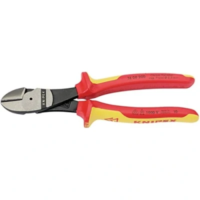Image of Knipex 31929 200mm Fully Insulated High Leverage Diagonal Side Cutters