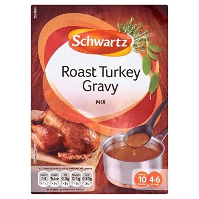 Image of Schwartz Roast Turkey Gravy Mix (25g) Pack of 2