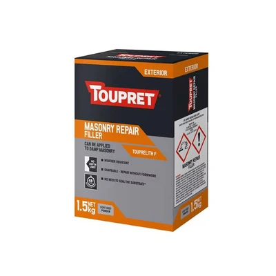 Image of Toupret Exterior Masonry Repair Filler 1.5kg