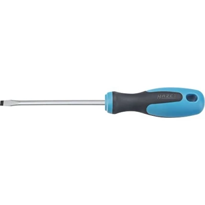 Image of Hazet 25 Screwdriver (Slotted Mattverchromte Blade Kit, Burnished Tip)