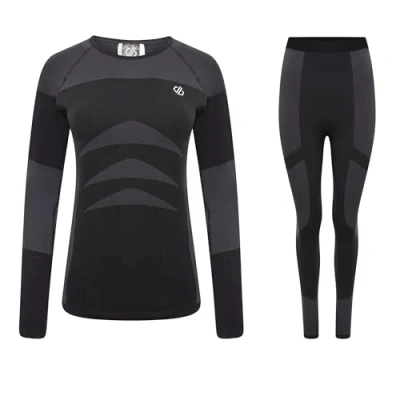 Image of Dare 2b Womens In The Zone B/L II Set Black/Black L/XL