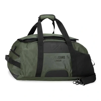 Image of Pepe Jeans Bromley Duffel Bag One Size, Green, Standard Travel