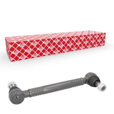 Image of 20443063, 20443067, 20994420, 3173615 Anti roll bar link FEBI BILSTEIN 27251 Rear Axle 350mm M22 x 1,5, M24 1,5 BMTS Turbo NEW with nuts