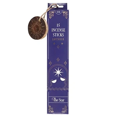 Image of The Star Lavender Sage Incense Sticks 24.5cm x 4.5cm (1 Pack) Premium with Fragrance, Perfect for Aromatherapy &amp; Meditation