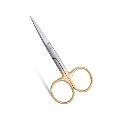 Image of Olax stainless steel hair scissors 5&quot;, 12,5cm for fly fishing, general fishing