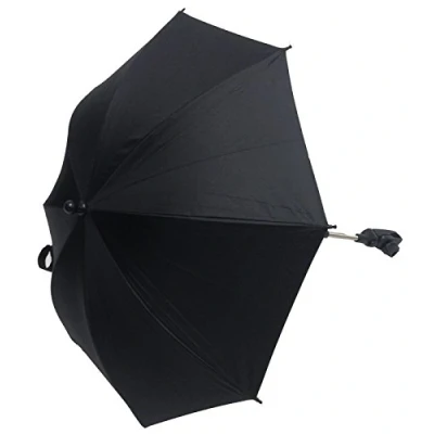 Image of Baby Parasol Compatible with Chicco Stroller Buggy Pram Black