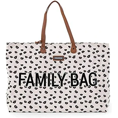 Image of Childhome, Family Bag, Changing Travel/Weekend Large Capacity, Detachable pouch included, Leopard
