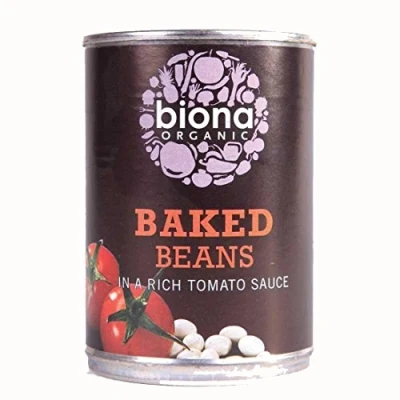 Image of Biona Organic Baked Beans in a Rich Tomato Sauce, 400g