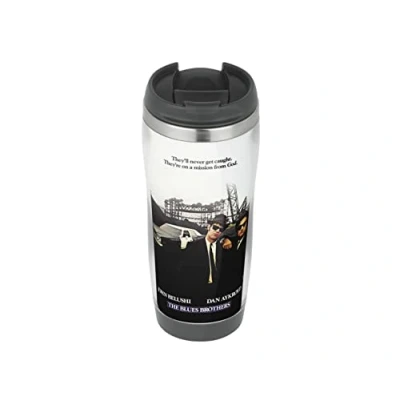 Image of Blues Brothers Movie 1980 Travel Mug, Thermal Insulated Cup for Hot and Cold Beverages Drinks