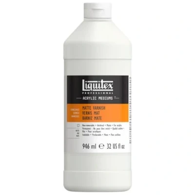 Image of Liquitex Professional Matte Varnish, 946 ml,beige