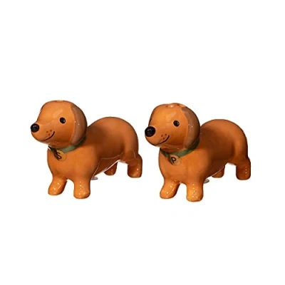 Image of Sass &amp; Belle Dachshund Salt and Pepper Shakers