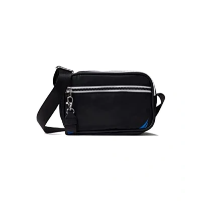 Image of Nautica Women&#039;s High Seas Camera Crossbody, Black, One Size