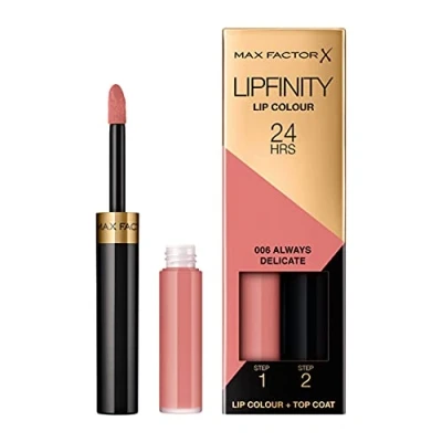 Image of Max Factor Infinity Lipstick, 6 Always Delicate