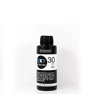 Image of Makki Professional Oxy Cream Peroxide Developer 30 VOL(9 per cent) 100ml