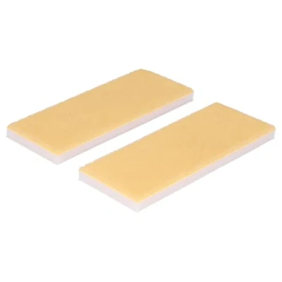 Image of Toolspace Replacement Sponge Set of 2 Large for Wall, Ceiling Painting Painter Sponges The Euromal Universal Acrylic Paints Oil Water Based 2x20x8cm