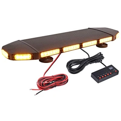 Image of PROZOR 72LEDs Strobe Beacon Light 21 Flash Modes Magnetic Emergency Warning IP65 Waterproof with Digital Display Control Switch Car Roof for 12V 24V Vehicle Truck Trailer Cars Vans