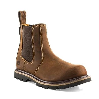 Image of Buckler B1300 Dark Brown Crazy Horse Leather Non Safety Dealer Boot Size 13