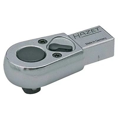 Image of Hazet 3/8 Inch 9 x 12 Insert Reversible Ratchet Silver/Black