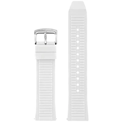 Image of Citizen CZ Smart 22mm smartwatch interchangeable strap, White Silicone, Bracelet,Mesh