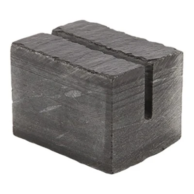 Image of Genware NEV SLT Cube Slate Sign Holder, Mini, 3 cm x 2.5