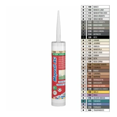 Image of Mapesil AC White (100) Silicone